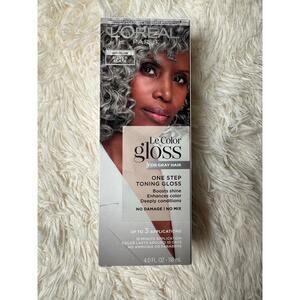 L’Oreal Paris Le Color Gloss for Gray Hair Silver Slate 4.0 fl oz - NEW